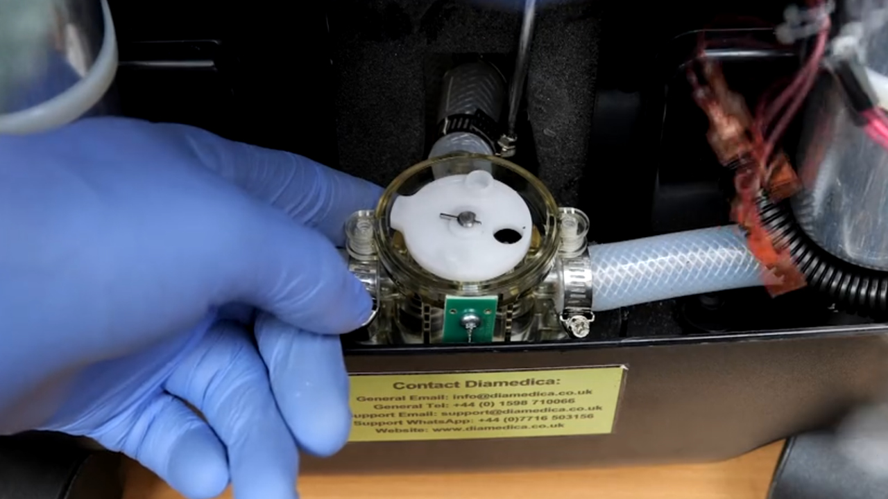 Pumani CPAP - The machine does not turn on